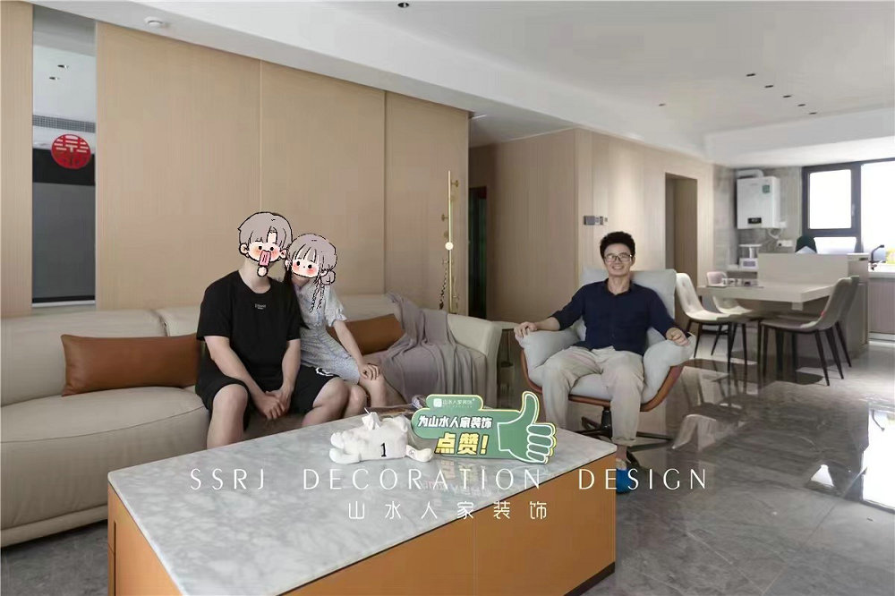 正榮紫闕臺現(xiàn)代簡約風(fēng)格實(shí)景裝修效果圖