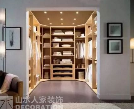 【山水人家裝飾】女人既然有了書房，為什么不能有衣帽間？